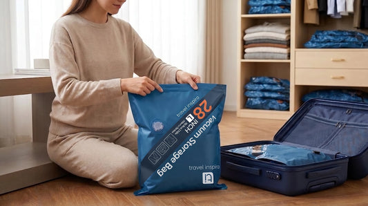 Don't Let Seasonal Clothes Take Over Your Space: How Vacuum Storage Bags Master Both Your Suitcase and Home Closet