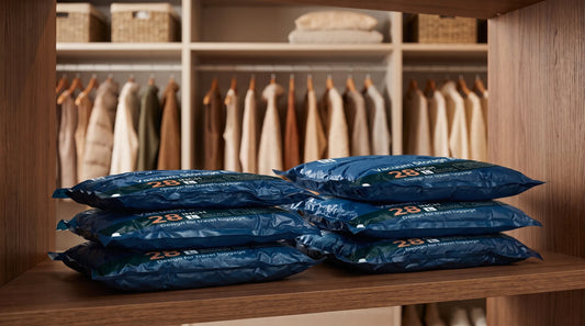 Don't Let Seasonal Clothes Take Over Your Space: How Vacuum Storage Bags Simplify Both Closet Care and Luggage Packing