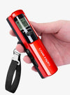 Battery-Free Luggage Scale In Red