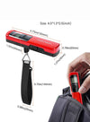 Battery-Free Luggage Scale In Red