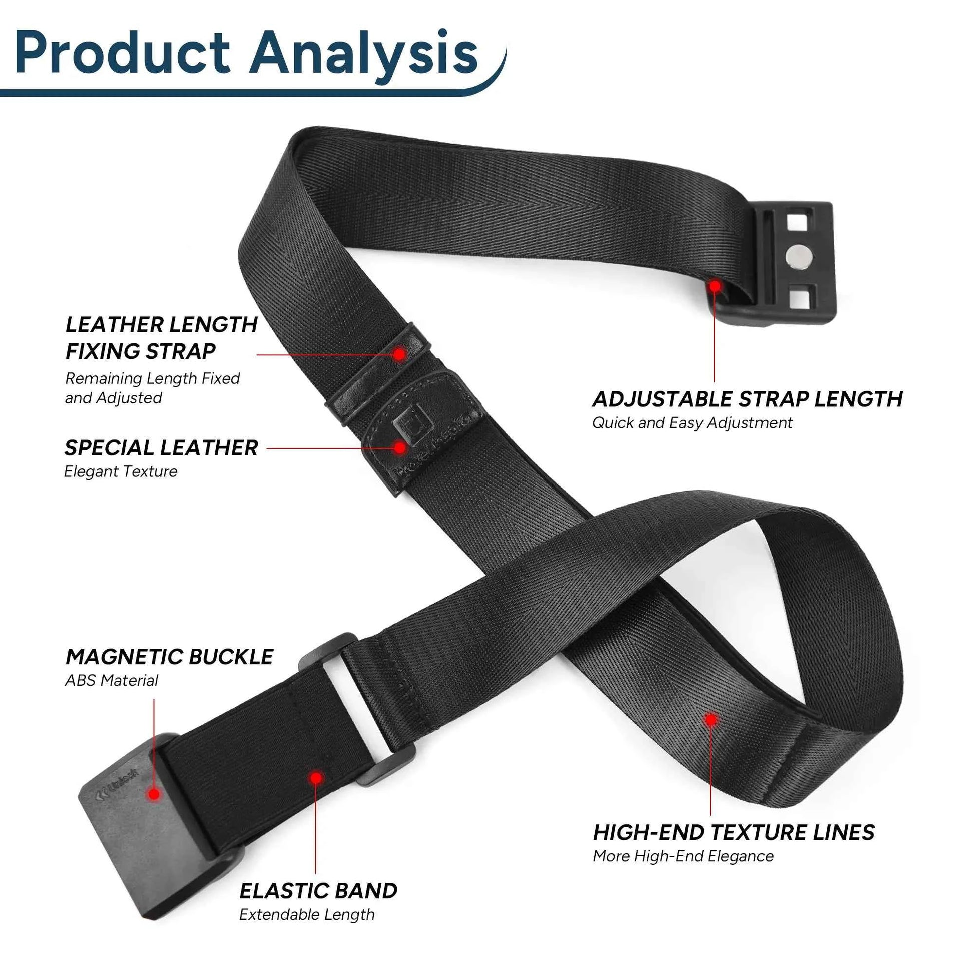Travel Inspira Magnetic Travel Strap for Luggage & Bags