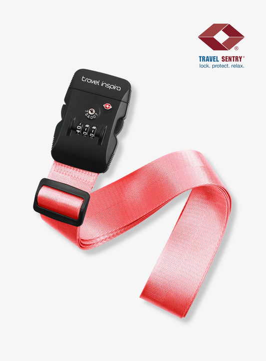 TSA Approved Bright Color Luggage Strap