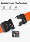 TSA Approved Bright Color Luggage Strap