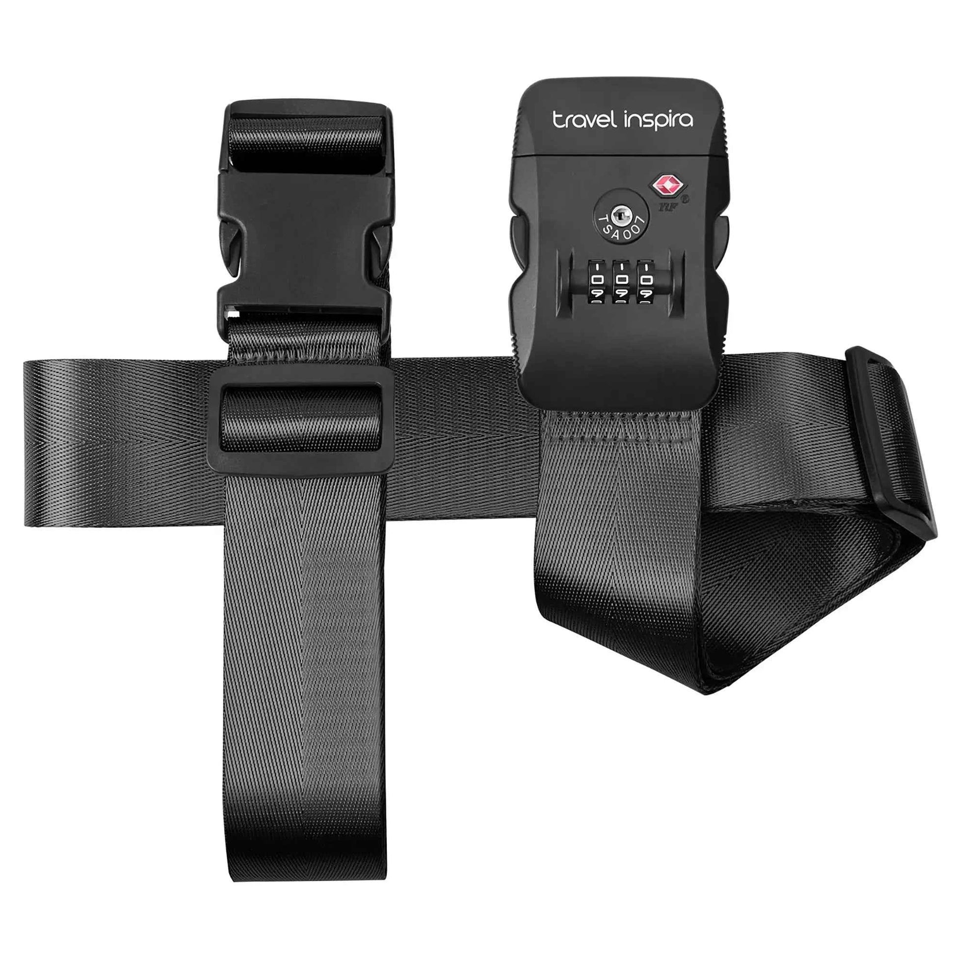 Travel Inspira Anti-Theft Luggage Strap with TSA Lock & Tag
