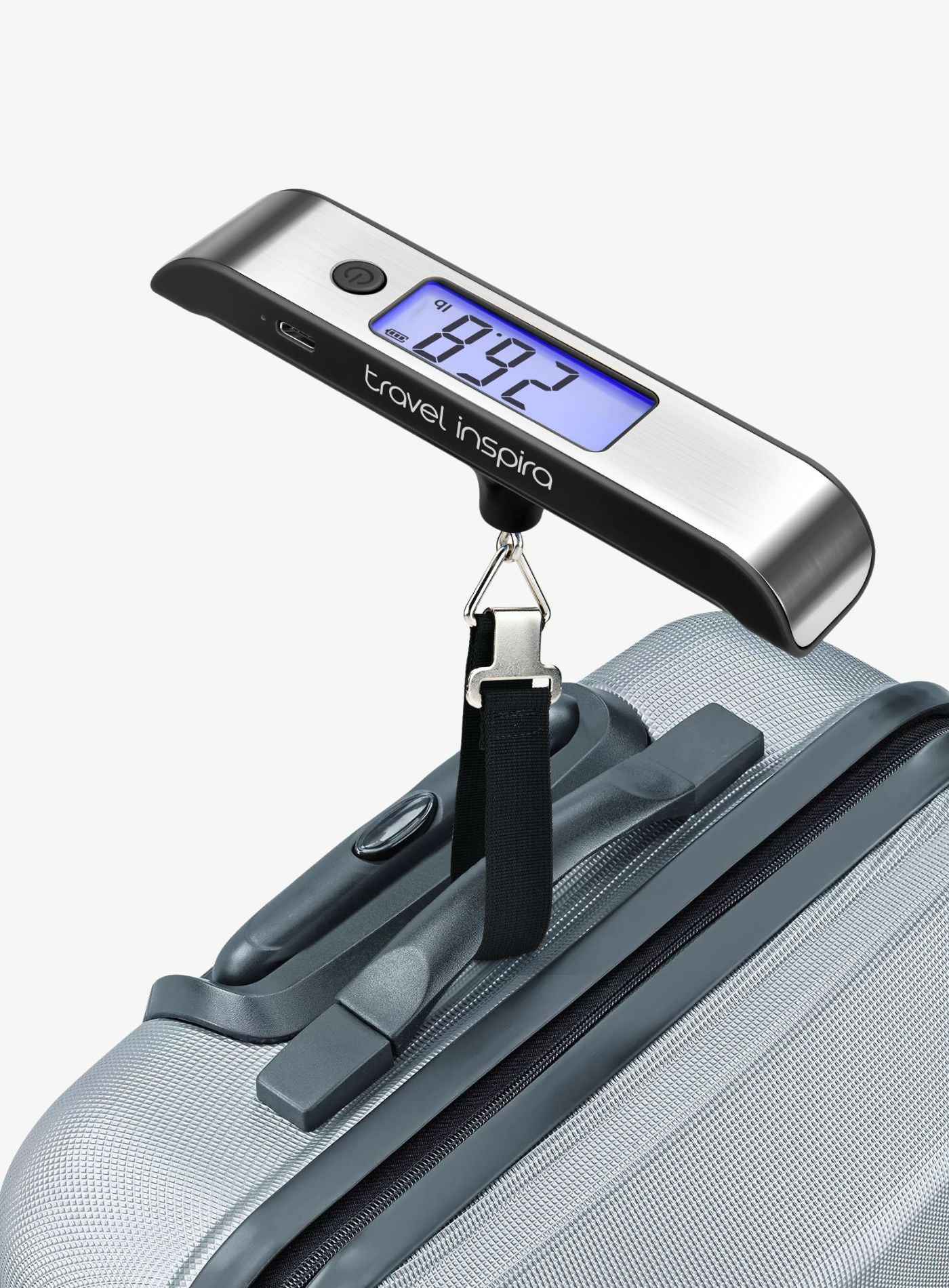 USB-C Rechargeable Digital Luggage Scale | Travel Inspira
