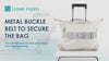 Elastic Travel Strap for Suitcases & Carry-On Bags