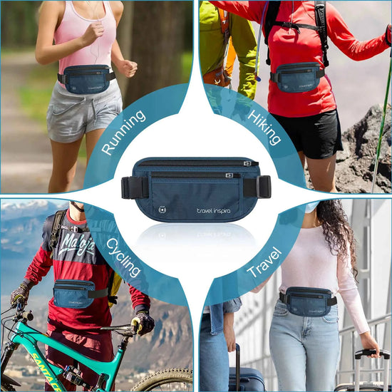 Travel inspira RFID Blocking Travel Money Belt